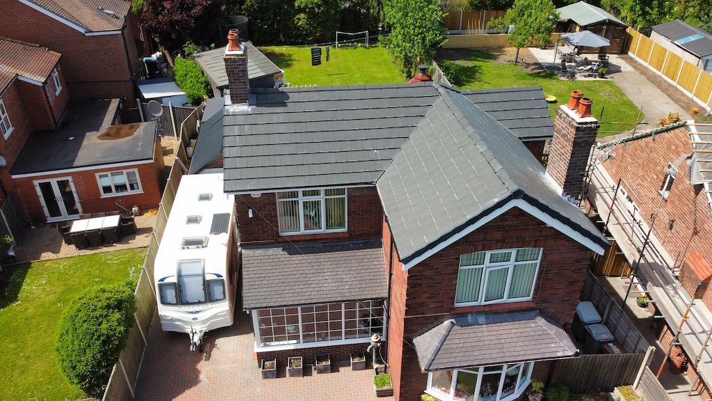 A new tiled roof Wilmslow by Just Roofs Cheshire