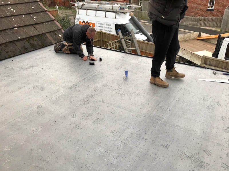 Flat roofers Sandbach Cheshire