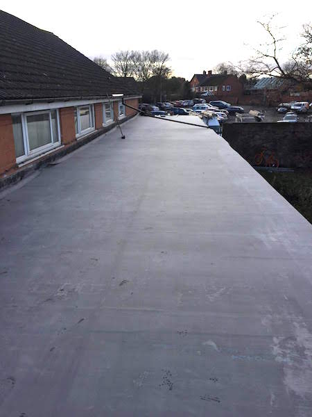 Rubber roofing Sandbach Cheshire