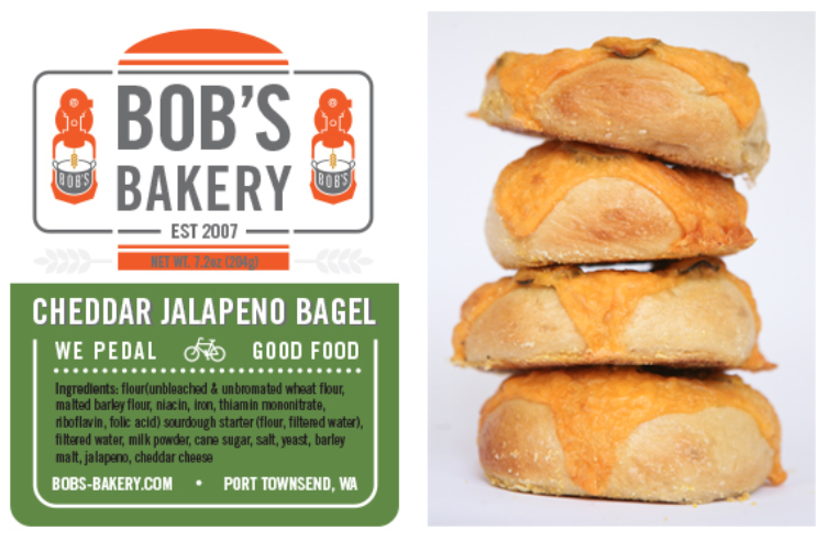 Cheddar Jalapeno Bagel