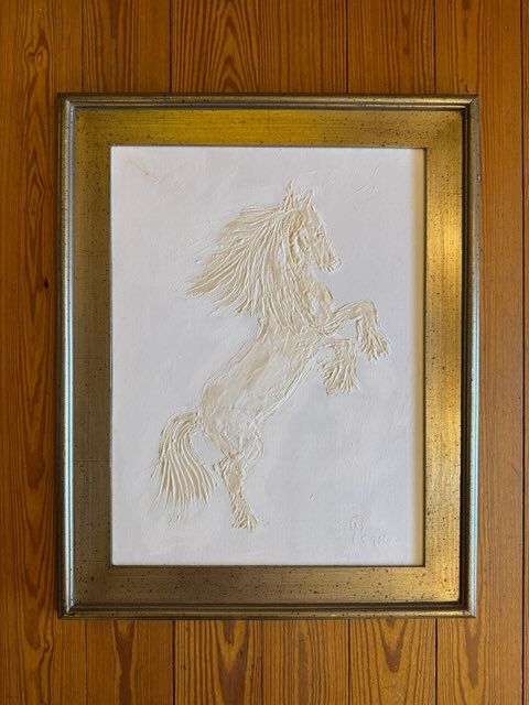 The wind acrylic on canvas