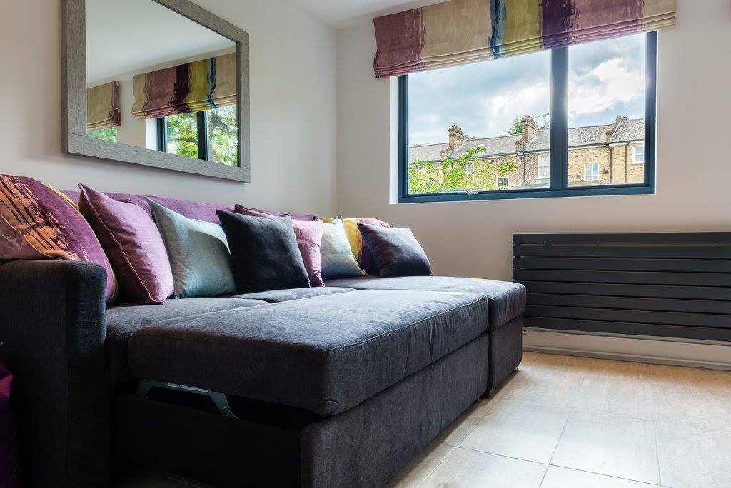 Interior sofa bed, lounge 