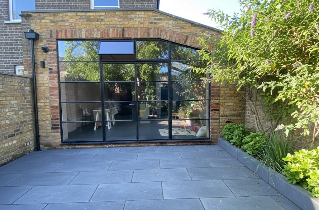 Outside kitchen extension