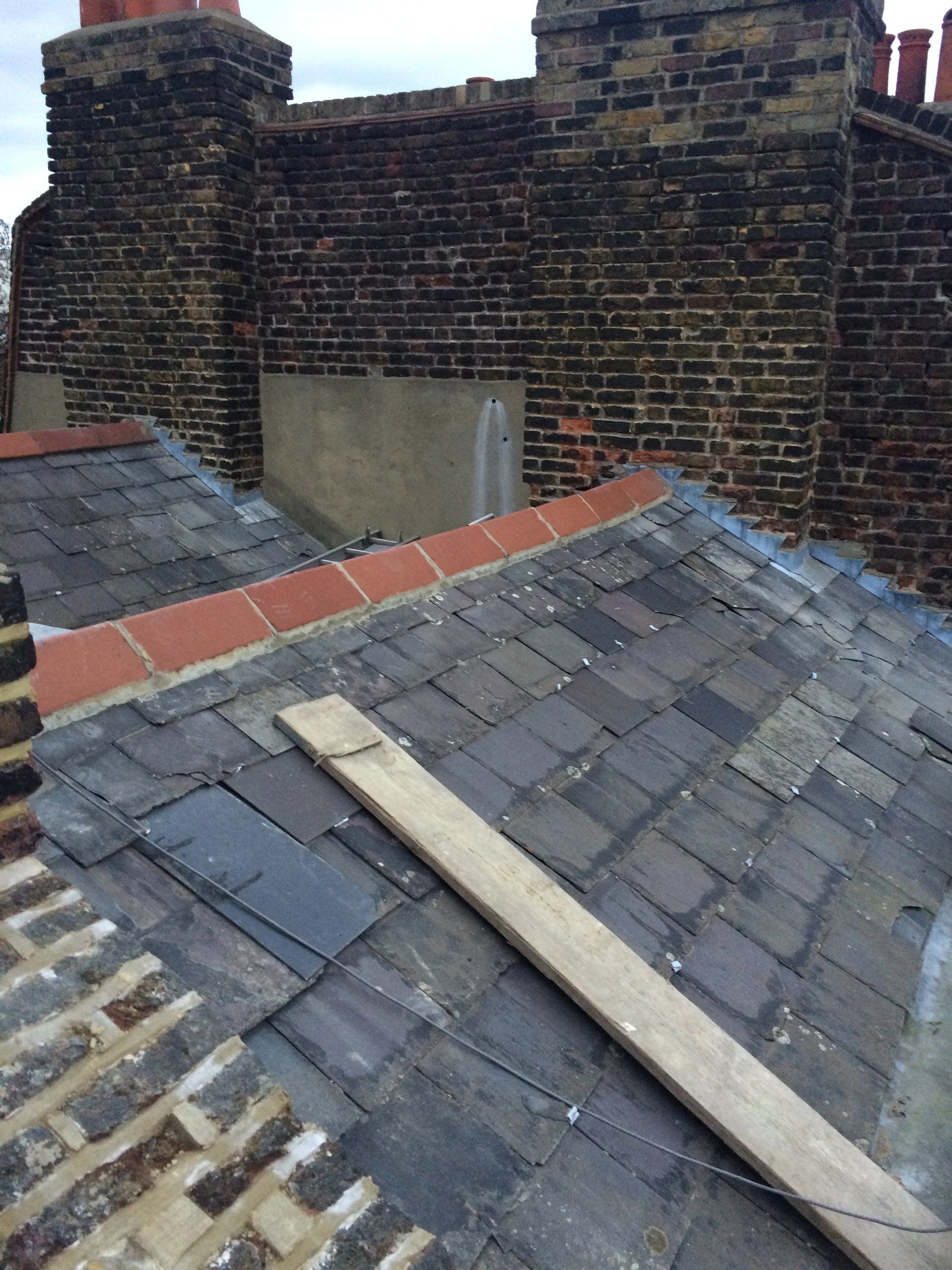New roof replacement and Brick pointing  London 