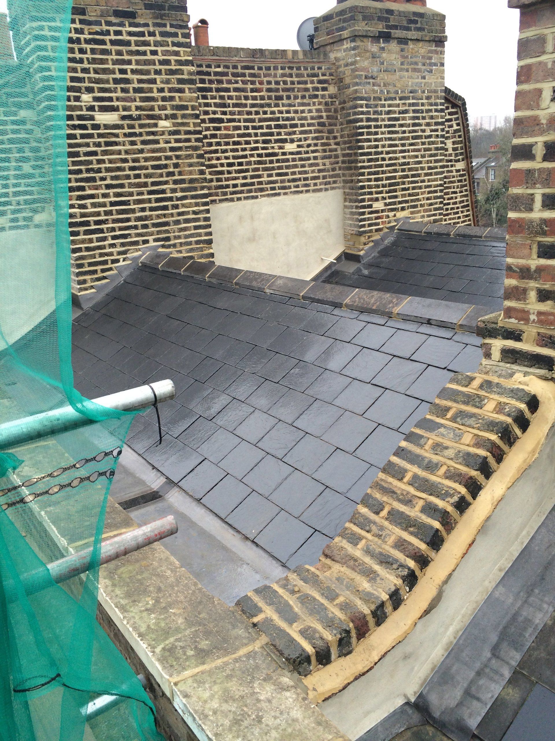 New roof replacement and Brick pointing  London 