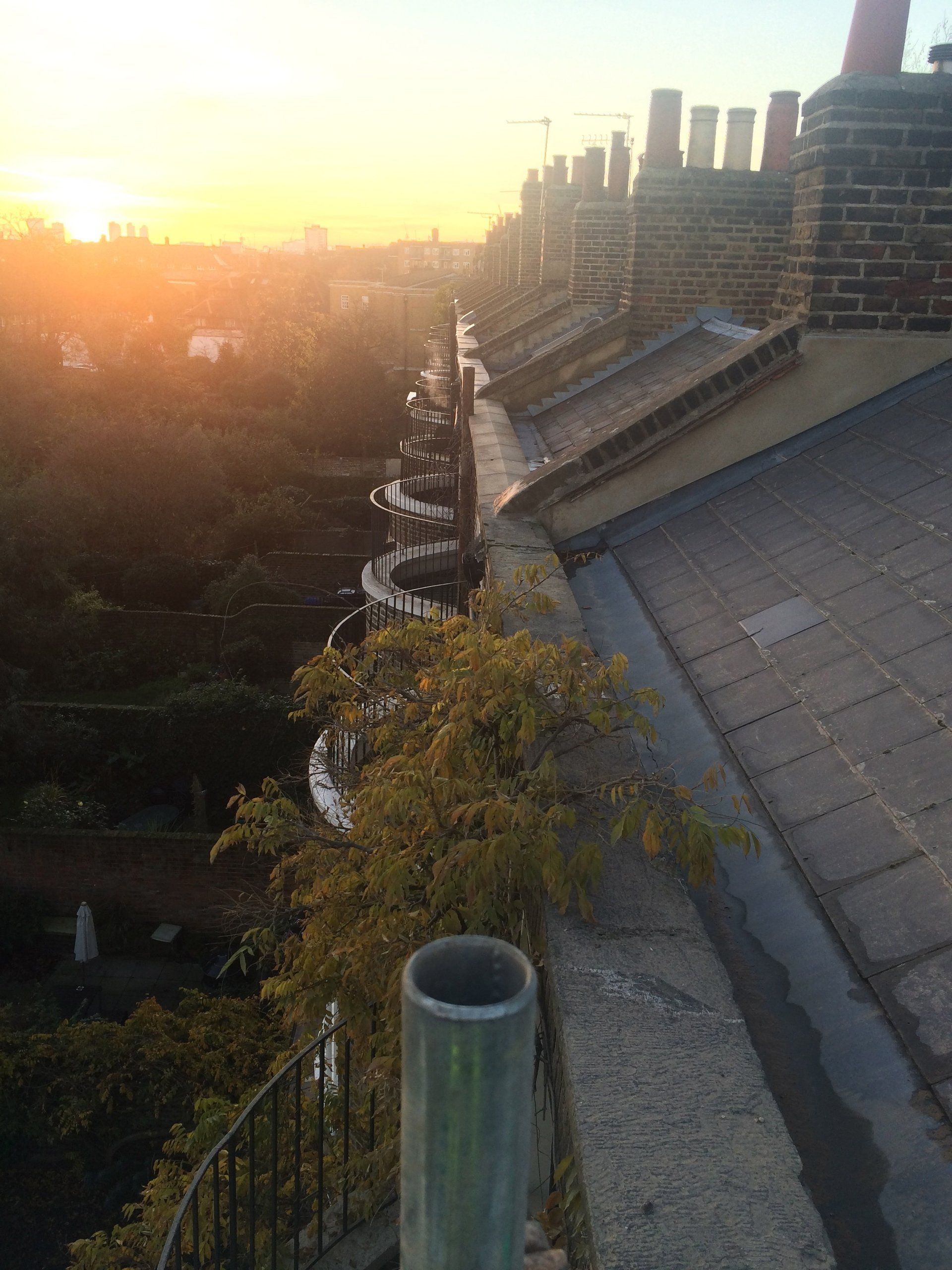 Here is exterior scaffolding in a house cassland road e9. Here we did exterior repairs in the front and on the roof. project took place in year 2015