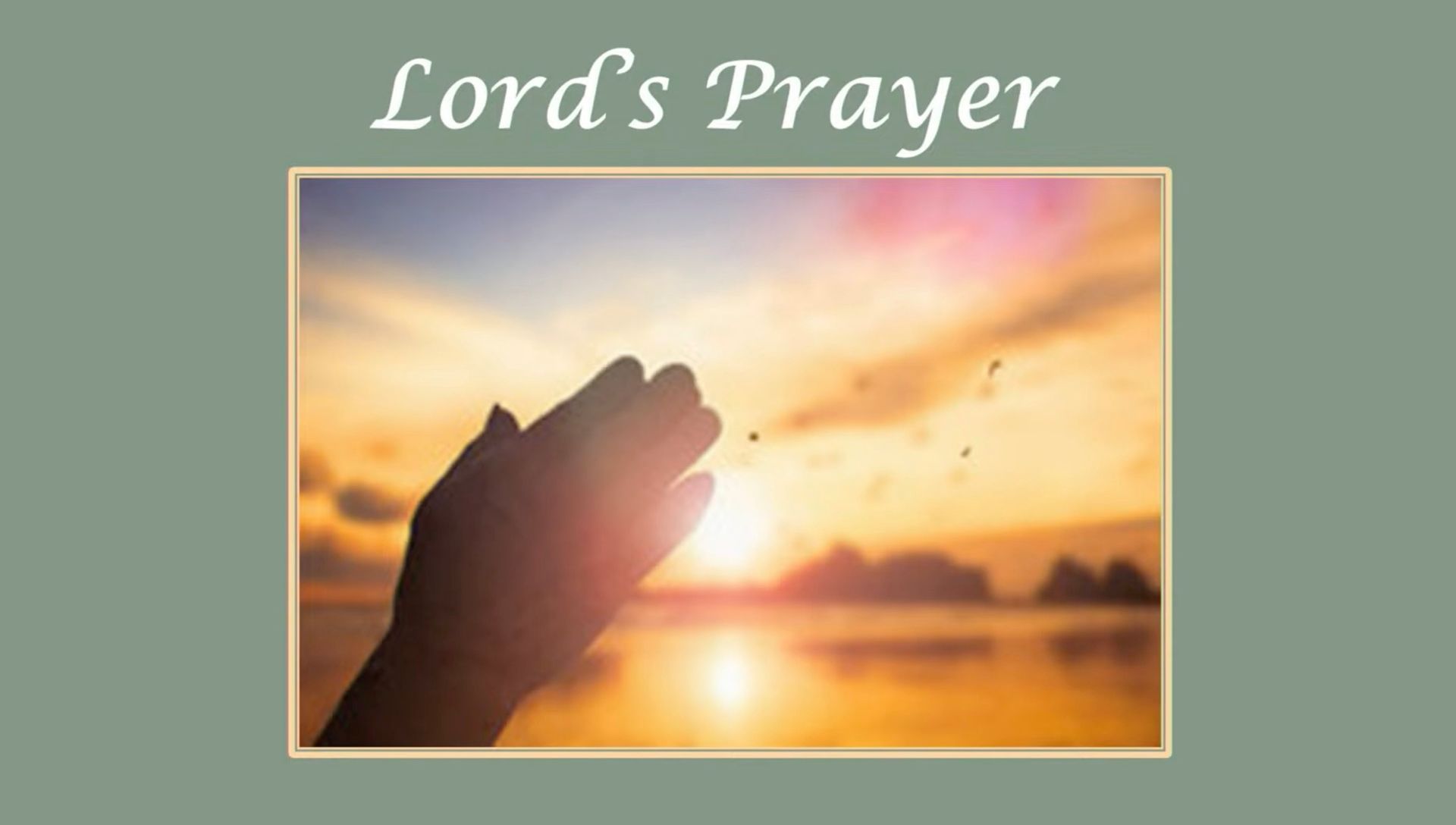 Lord's Prayer
