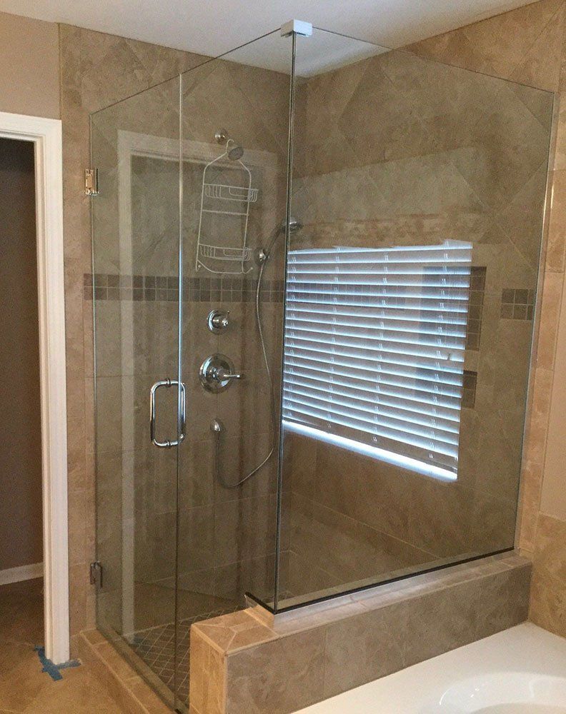 Elegant Shower Area — Burlington, NC — Alamance Glass Inc.