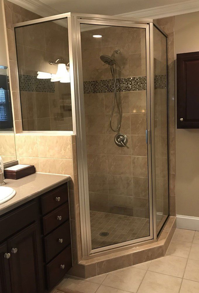 Frameless Shower Door — Burlington, NC — Alamance Glass Inc.