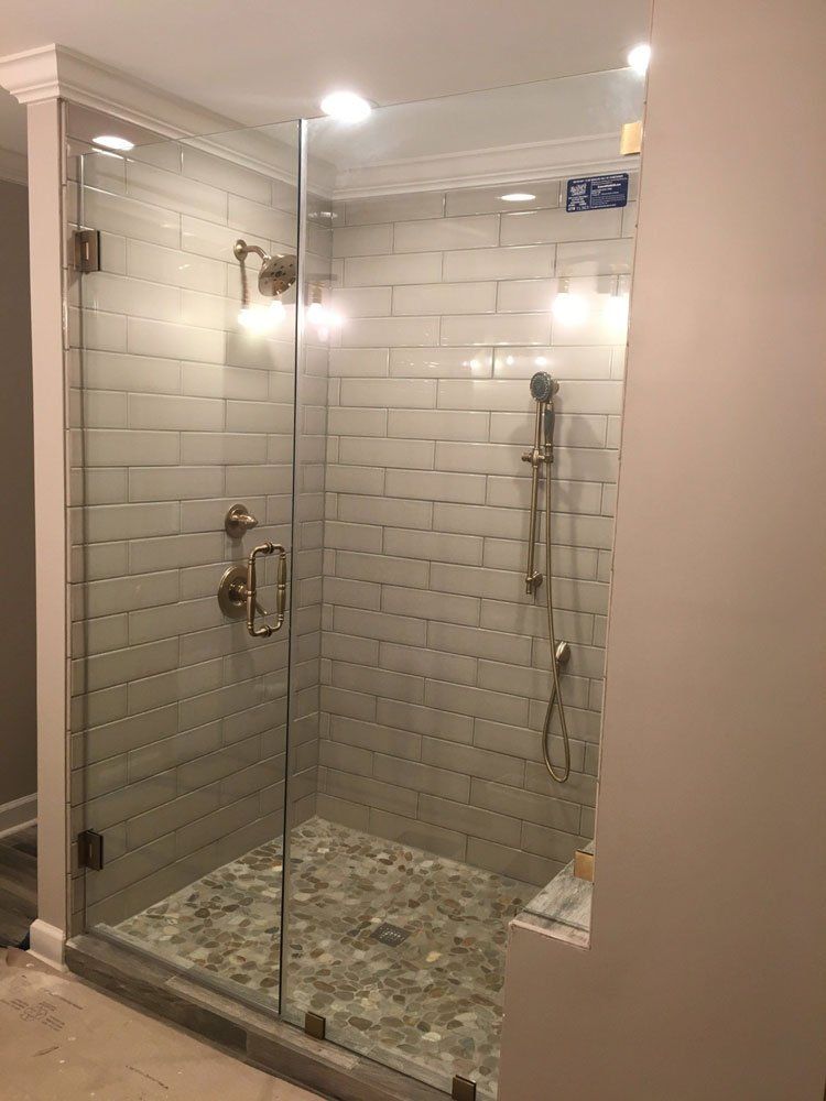 Shower Stall — Burlington, NC — Alamance Glass Inc.