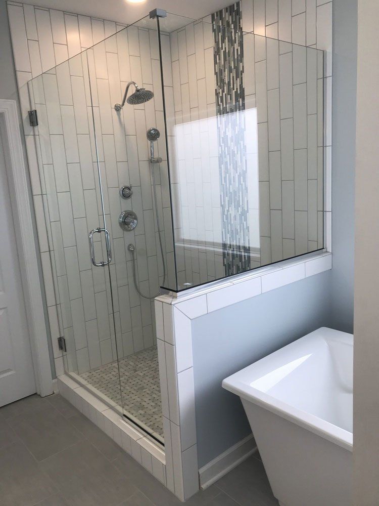 Shower Door — Burlington, NC — Alamance Glass Inc.
