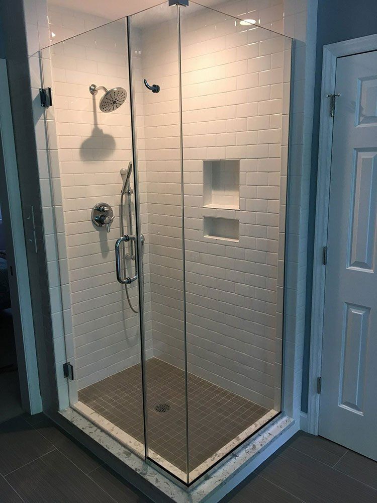 New Shower Stall — Burlington, NC — Alamance Glass Inc.