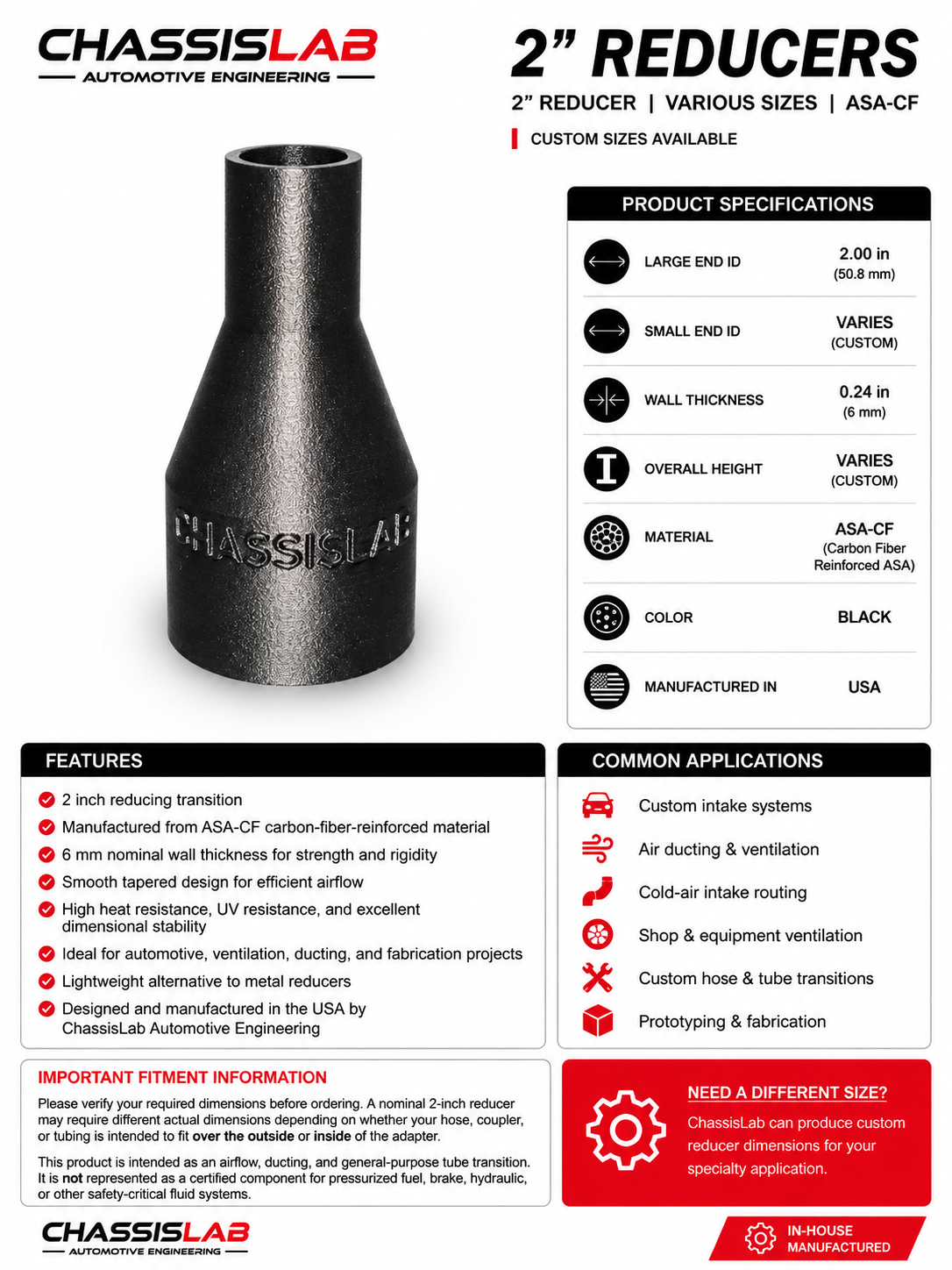 2-Inch Reducer
