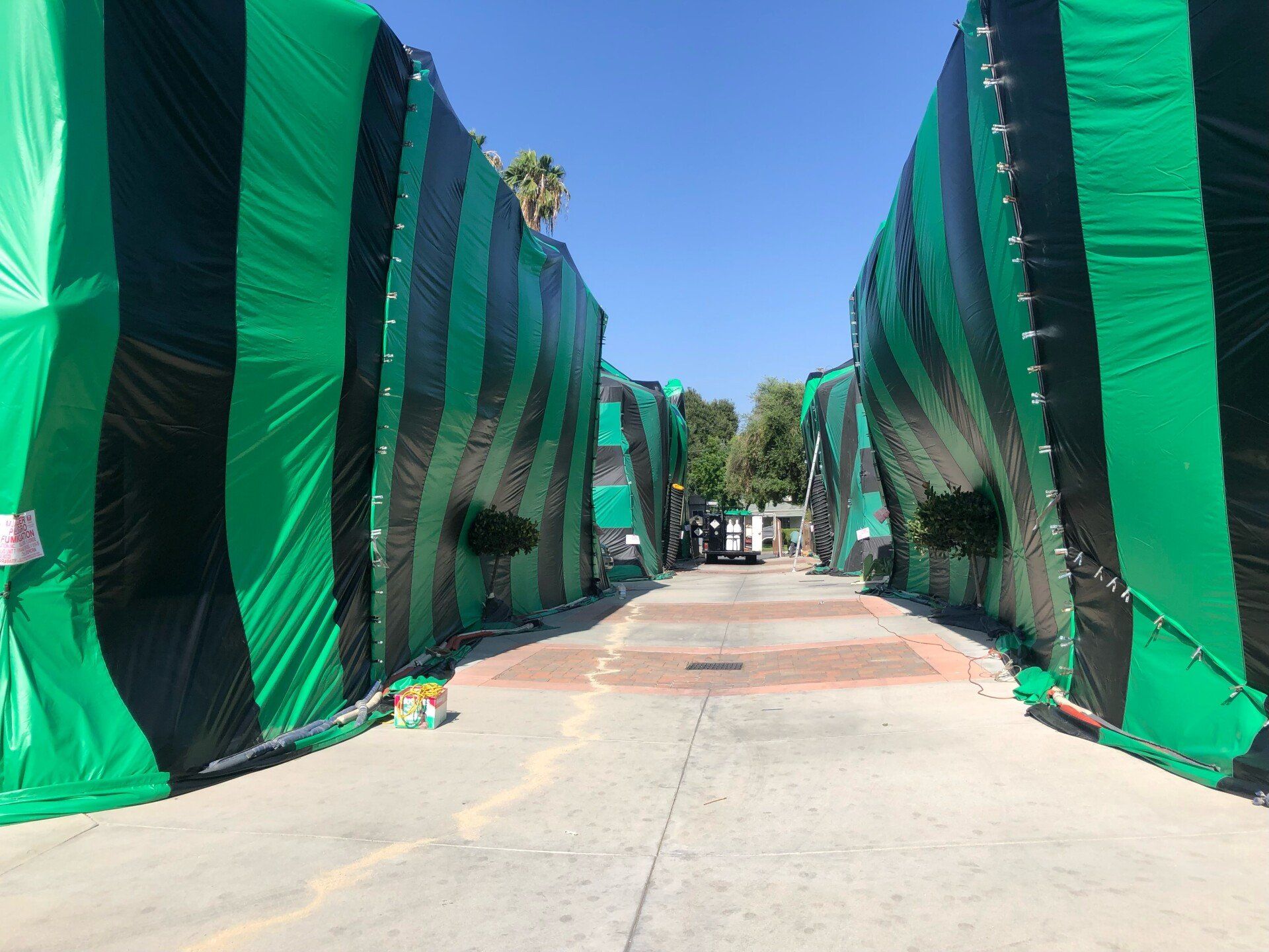 Fumigation tent — Paramount, CA — Big Foot Fumigation Inc.