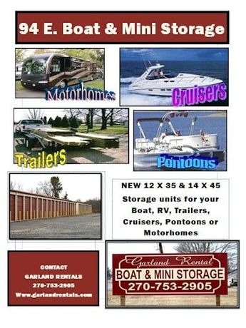 Boat Storage — Boat & Mini Storage Poster in Murray, KY
