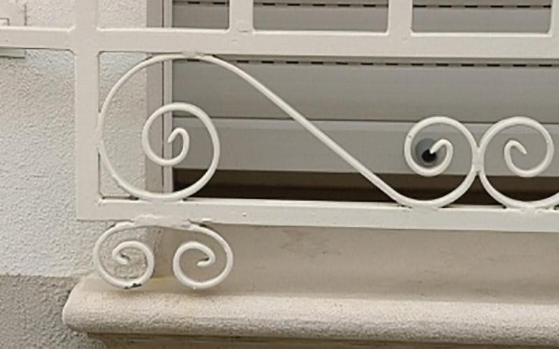 Dettaglio lavorato in ferro