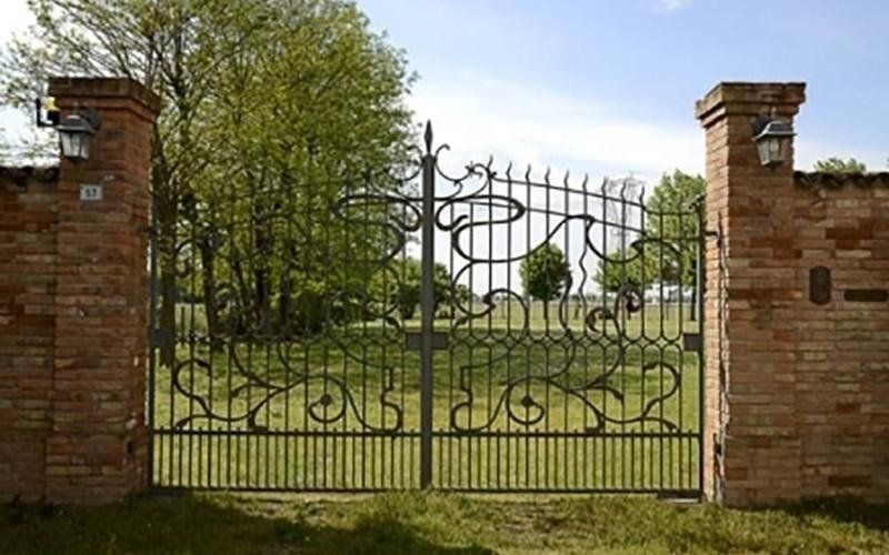 Cancello in ferro battuto