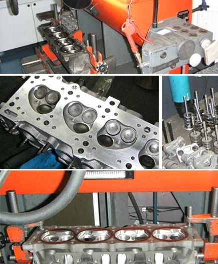 Machinery for cylinder head repairs in Clayton South
