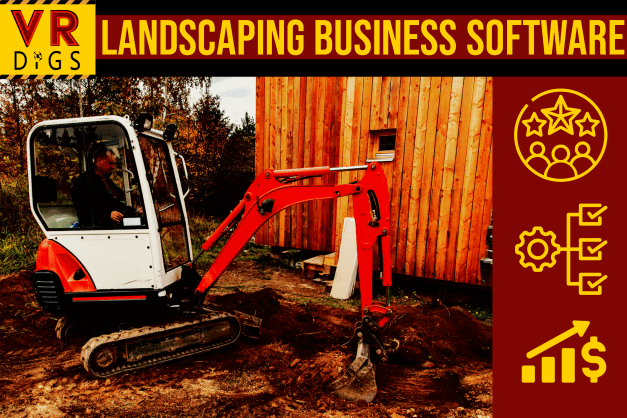 Landscaping Business Cards for Contractors