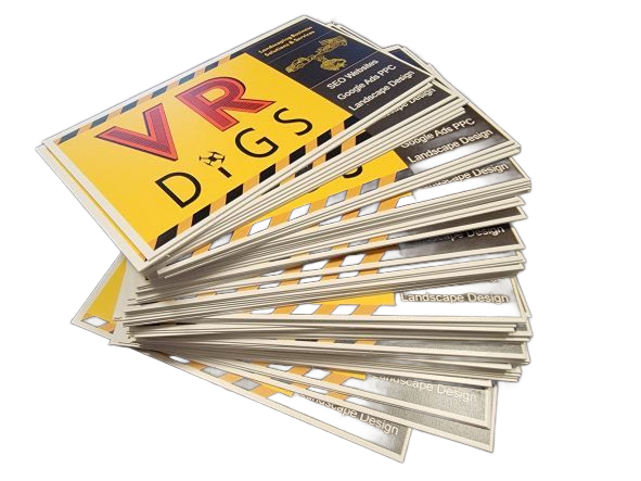 Landscaping Business Card Printing Services by VRDigs