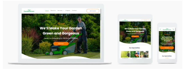 Landscaper Website