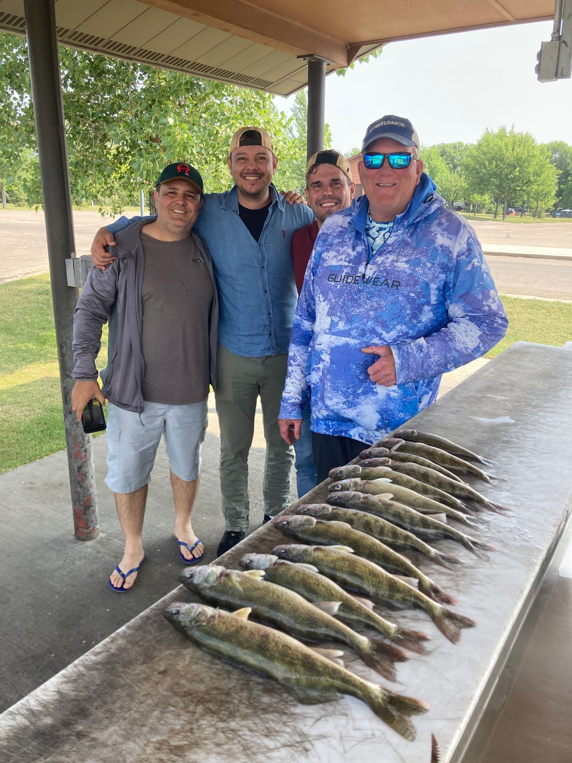 Devils Lake Fishing Open Water