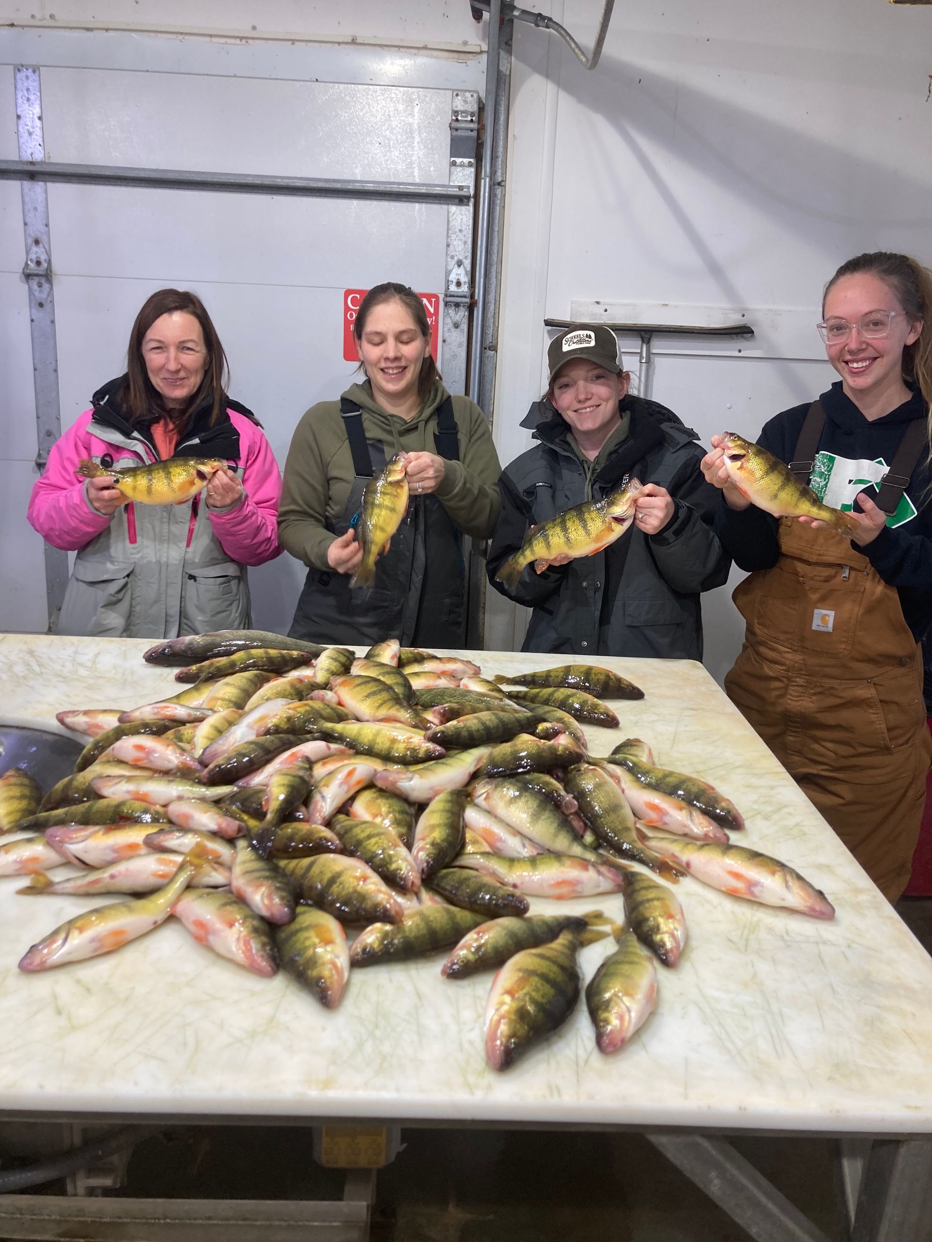 Devils Lake ice fishing guide