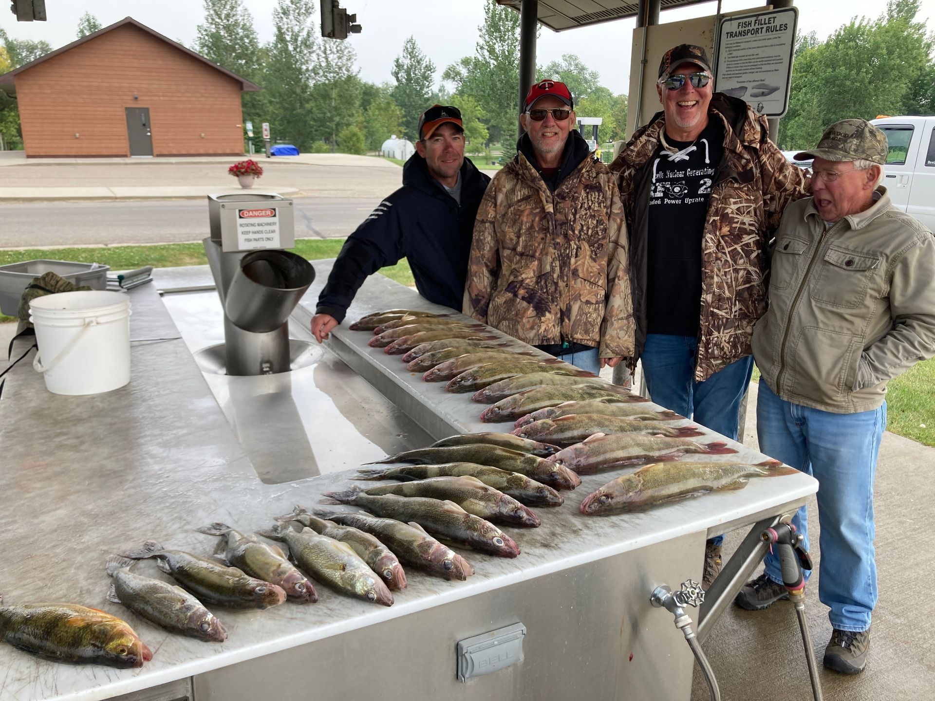 Devils Lake Fishing Open Water