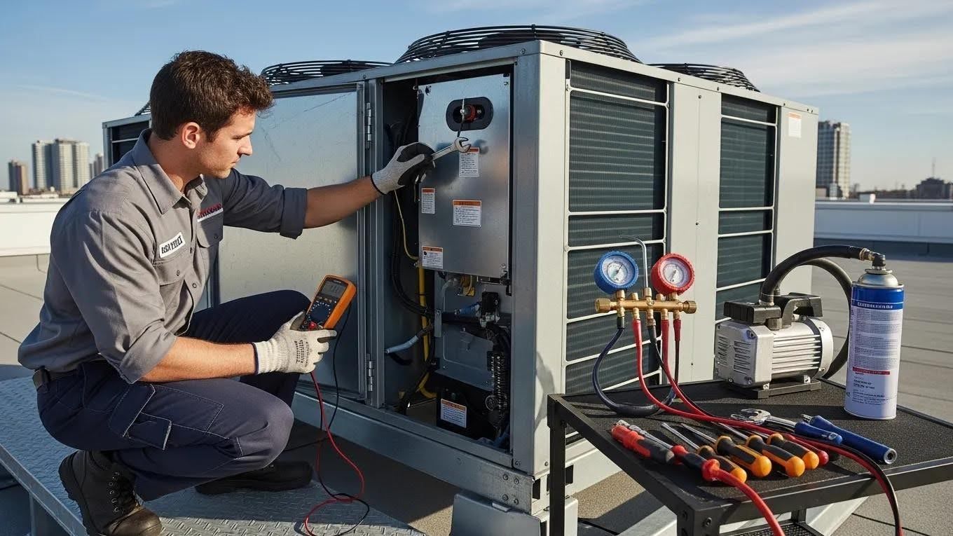 Commercial AC Maintenance Schedule Staunton VA Guide