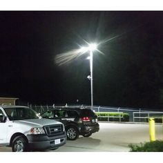Parking Lot Lighting Repair and Light Pole Installation | Virginia Electricians Service Installation | Solar Parking Lot Lighting