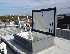 Rooftop Access Safety using a Roof Hatch