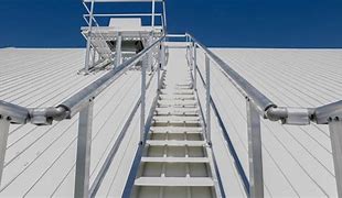 Commercial Mechanical Contractor, Safe Permanent Roof Access and Catwalk Fabrication