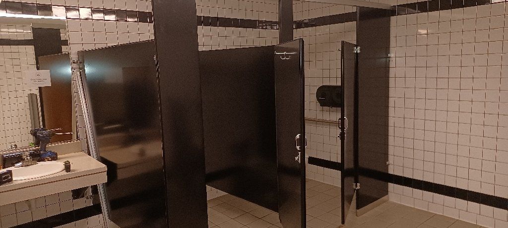 Commercial Mechanical Contractor, Commercial Bathroom Stall Fabrication and Installation