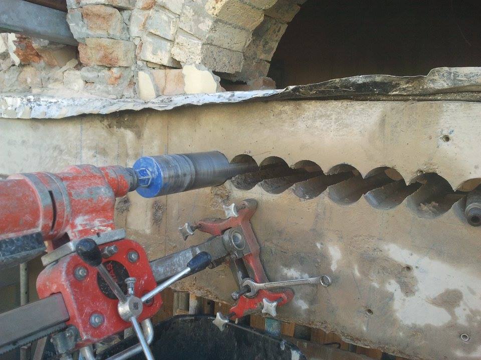 Core Drilling — Coastcut Concrete Cutting in Port Stephens, NSW