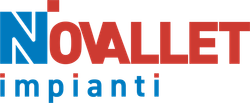Logo per Novalt Impianti con la scritta blu