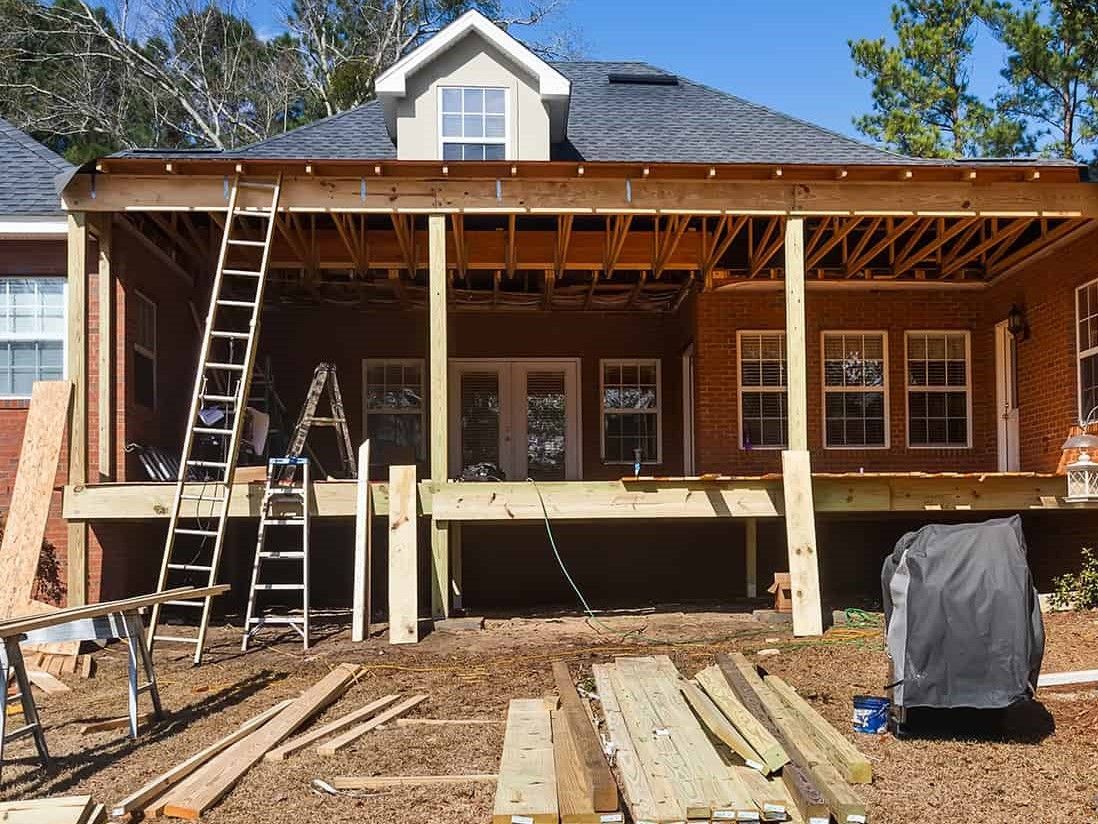 Adding on to a home in Brecksville