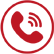 Phone icon with red circle around it
