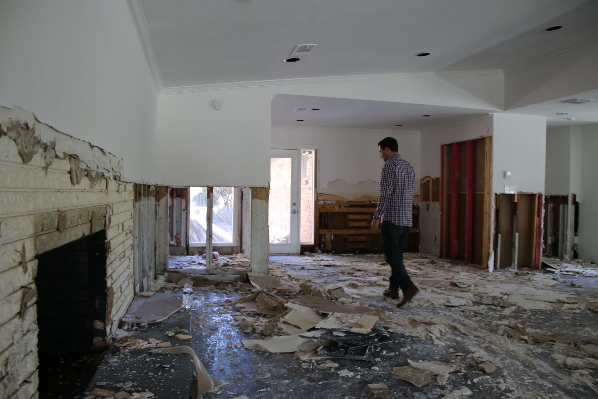 Home after a flood in Brecksville