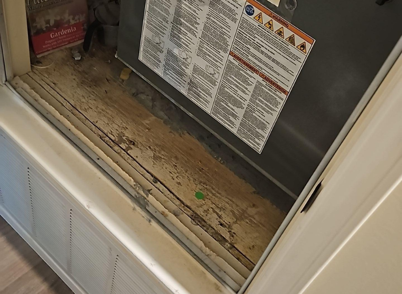 HVAC leak