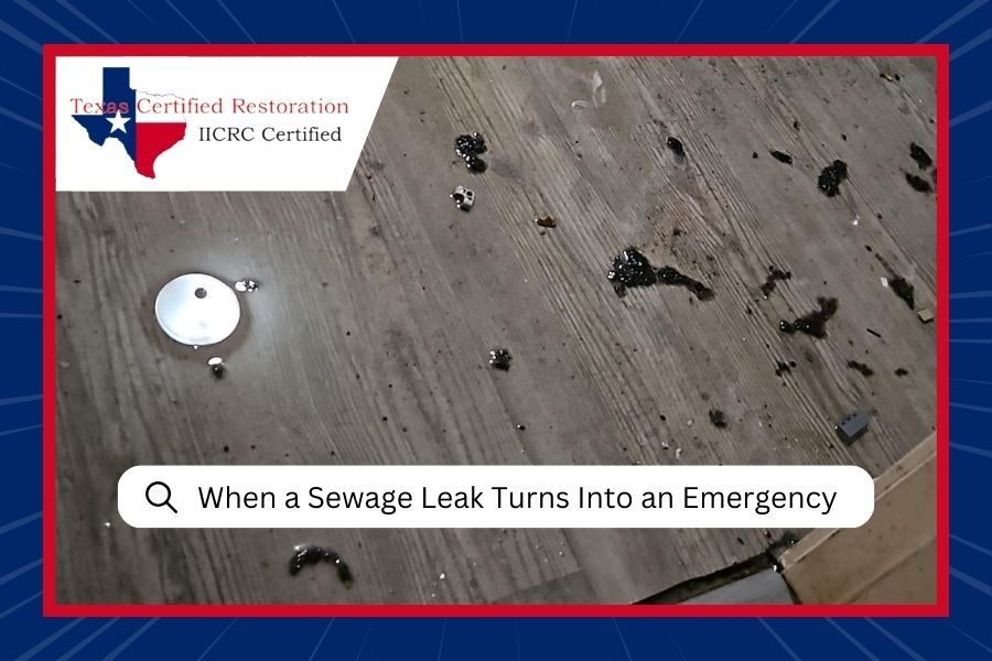 Sewage Leak 