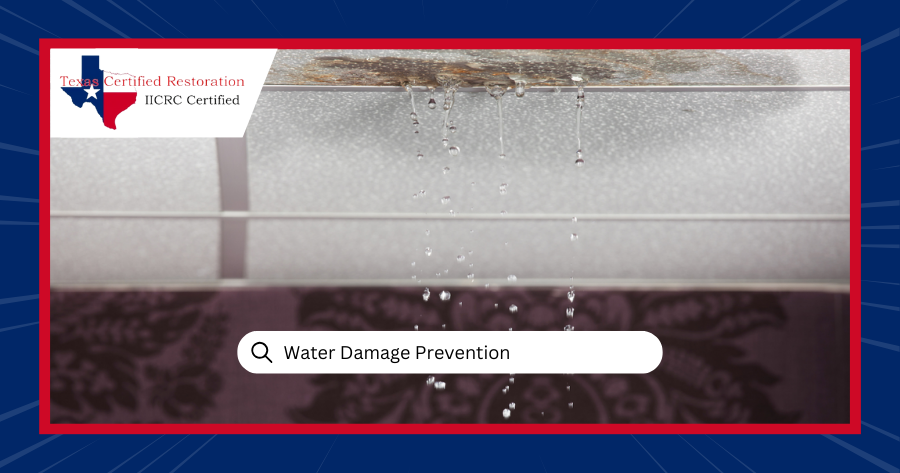 water damage prevention