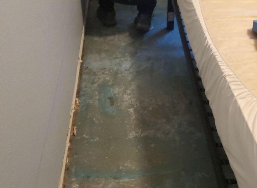 bedroom floor-during