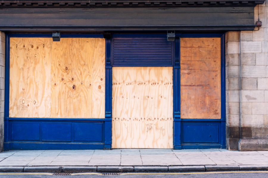 Emergency board up services for property damage