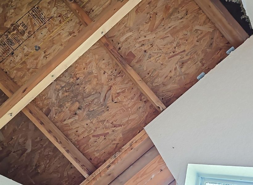 ceiling water damage