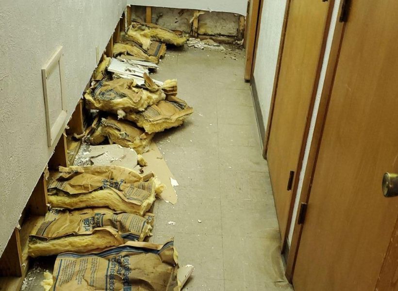 drywall and insulation removal in cameron tx