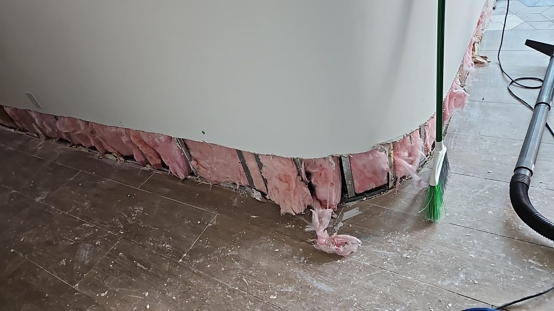 Surgical drywall removal