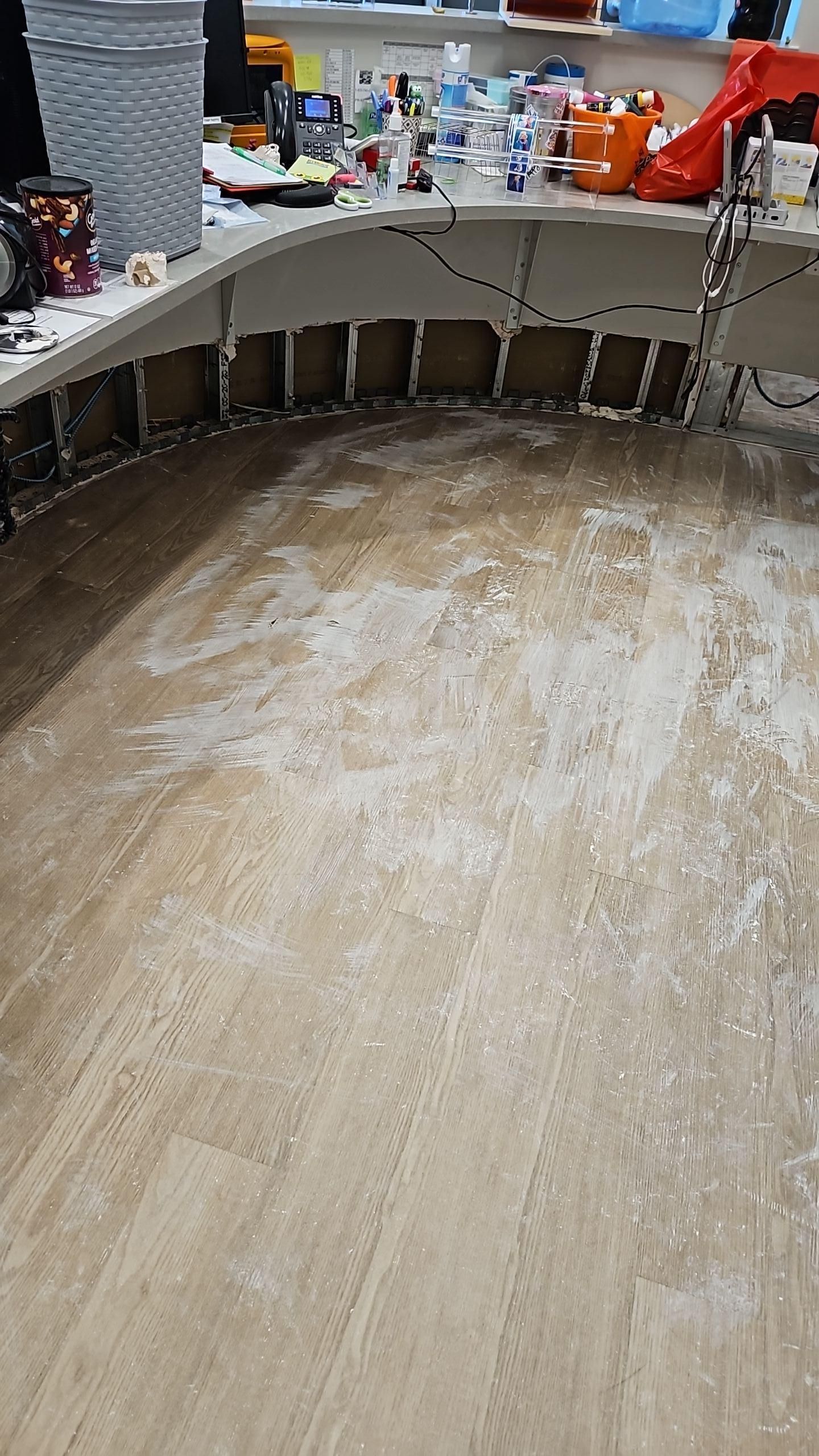 Drywall removal during water damage cleanup