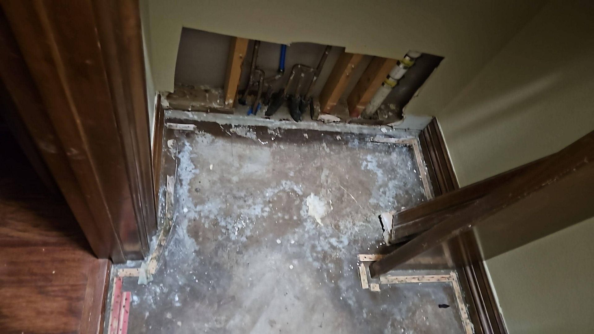 drywall water damage