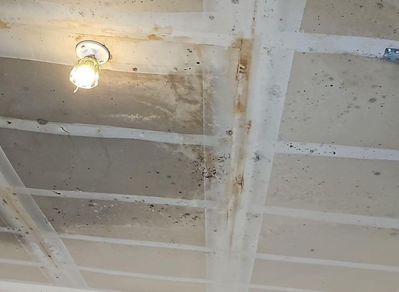 garage ceiling damage