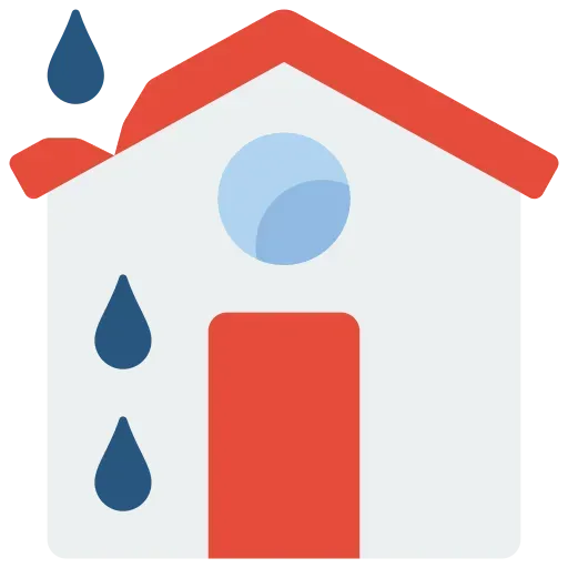 roof leak icon